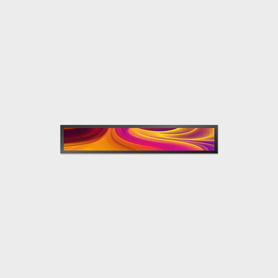 36.6 인치 바 LCD 디스플레이 1920*290 LVDS 1000 Nits 광고 게시판에 대한 화면