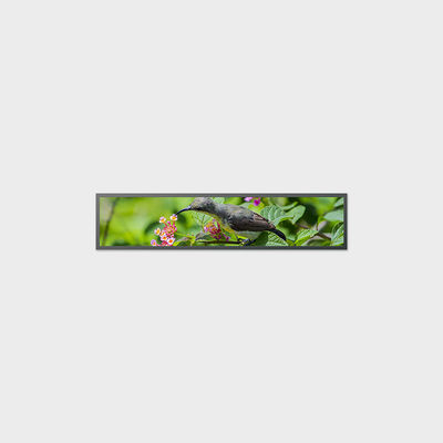37.8인치 광고 LCD 디스플레이 바 1920*387 LVDS 2000nits
