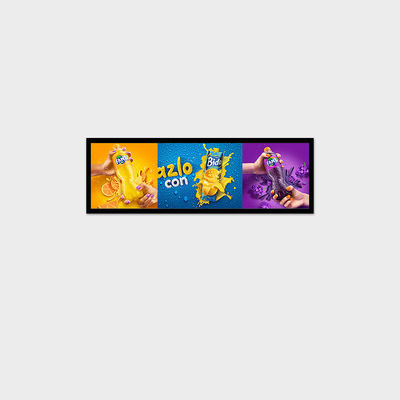 24.6 인치 바 타입 LCD 디스플레이 화면 1920*578 LVDS 700nits 이름 카드