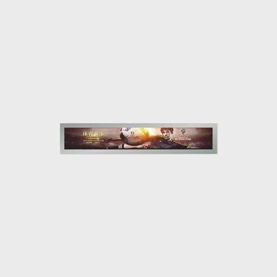 16.3 인치 바 타입 택시 광고 디스플레이 1920*285 LVDS 800nits