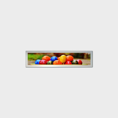 13.8인치 바 타입 LCD 디스플레이 1920*358 LVDS 700nits 버스 광고 화면