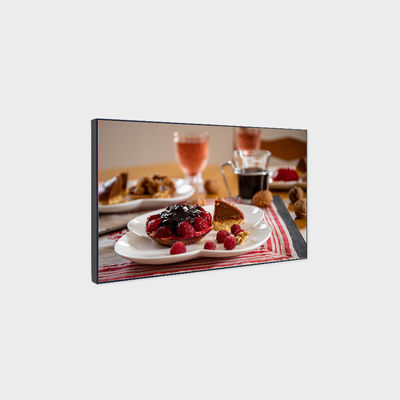 43인치 4면 LCD 광고판 1000nits 0-50°C 디스플레이 기능