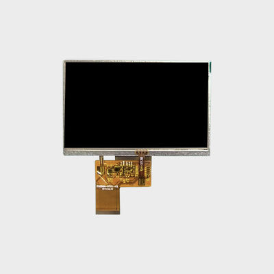 중형 및 소형 RGB LCD 디스플레이 5.0 인치 800×480 600Nits 휴대용 장치