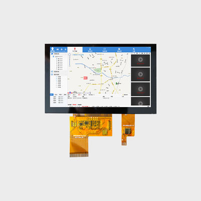 50.0 인치 중형 및 소형 LCD 디스플레이 800×480 RGB 500 니트 터치 패널 디스플레이