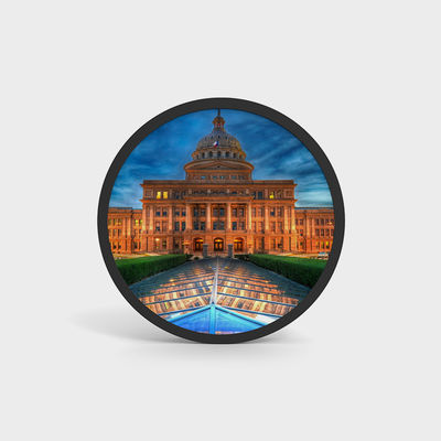 15.7인치 원형 LCD 디스플레이 960×960 700nits 안드로이드11 LCD 광고 기계