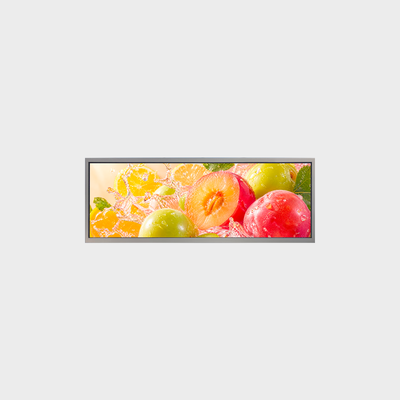 19.78 인치 바형 LCD 디스플레이 1920*640 LVDS 인터페이스 넓은 온도