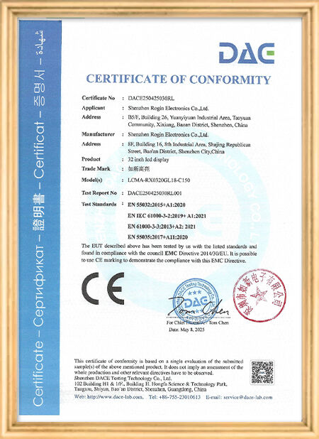 중국 Shenzhen Rogin Electronics Co., Ltd. 인증