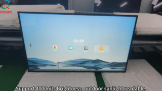 75 인치 고휘도 LCD 디스플레이 3840*2160 V-By-One 4000 Nits 디스플레이
