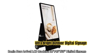 Outdoor&Indoor 대중음식점 간판을 위한 LCD 기계 디지털 방식으로 간판